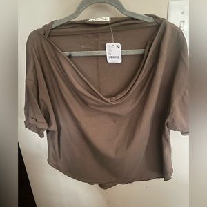Free people just breathe t-shirt. Size XS. New with tags.